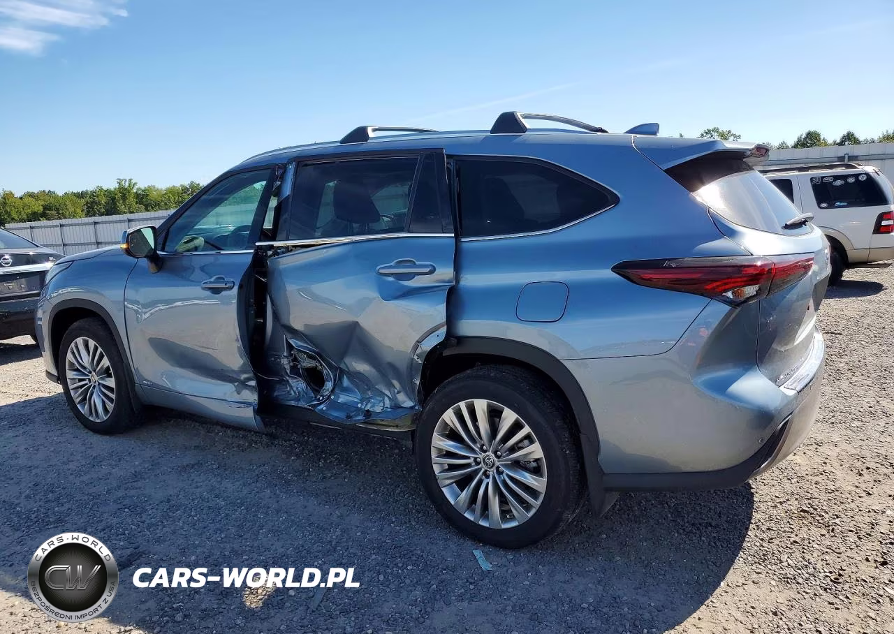 2024 Toyota Highlander Hybrid Platinum VIN:5TDEBRCH9RS645245 - 2