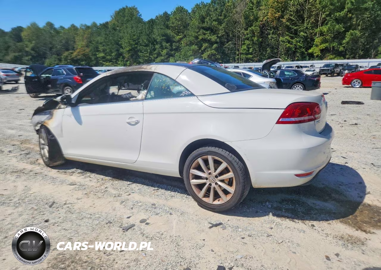 2014 Volkswagen Eos Komfort VIN:WVWBW8AH8EV006326 - 2