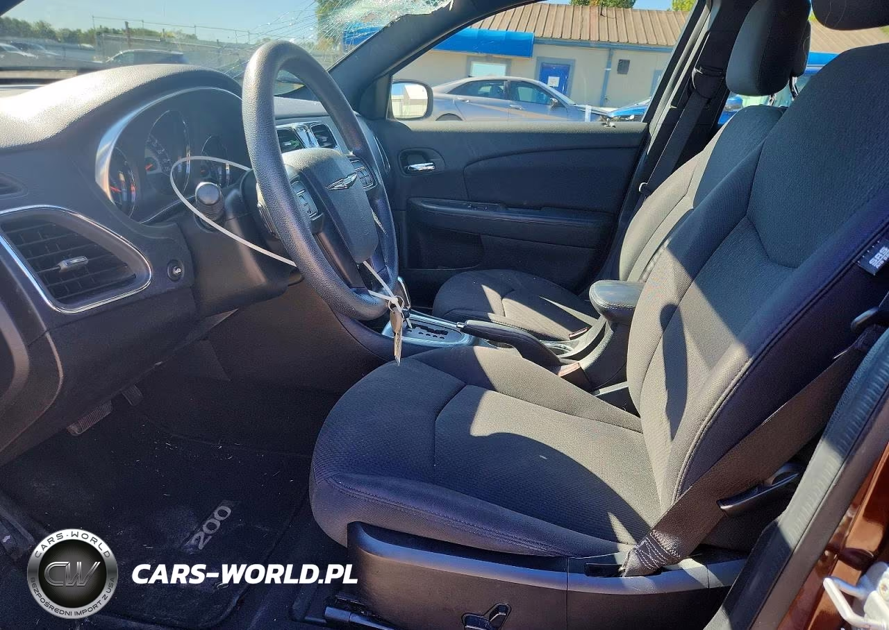 2013 Chrysler 200 Lx VIN:1C3CCBAG2DN737290 - 7