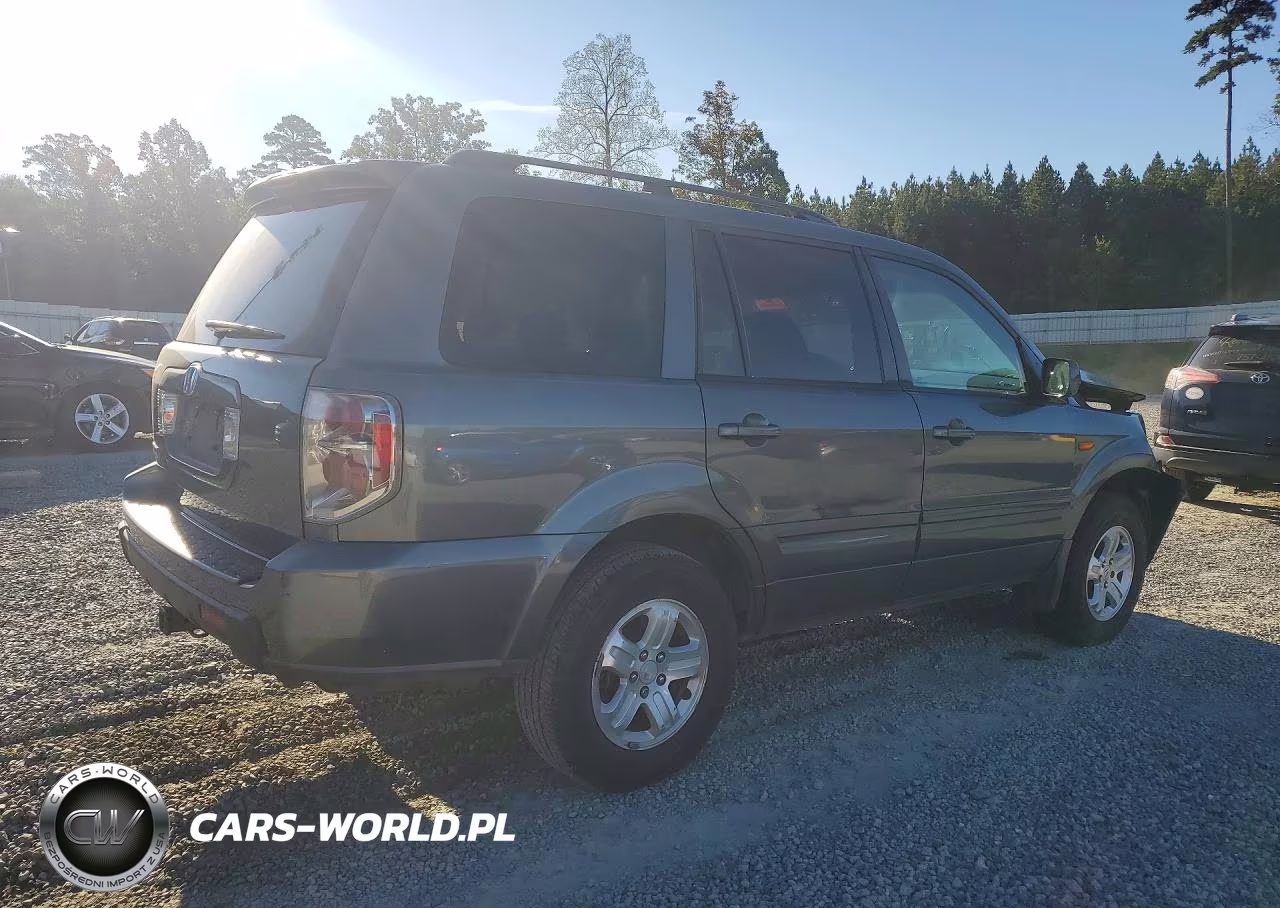 2008 Honda Pilot Vp VIN:5FNYF28228B001411 - 3