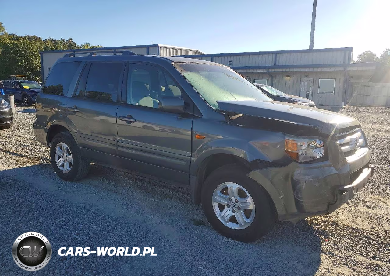 2008 Honda Pilot Vp VIN:5FNYF28228B001411 - 4