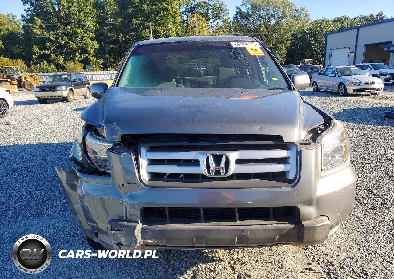2008 Honda Pilot Vp VIN:5FNYF28228B001411 - 5