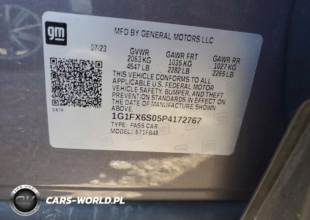 2023 Chevrolet Bolt Ev 2Lt VIN:1G1FX6S05P4172767 - 13