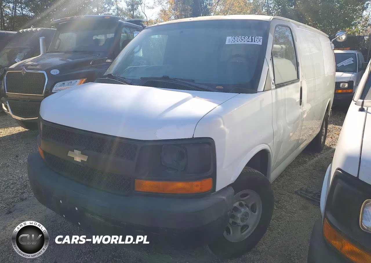 2009 Chevrolet Express 2500 Delivery Van VIN:1GCGG25C491139922 - 1