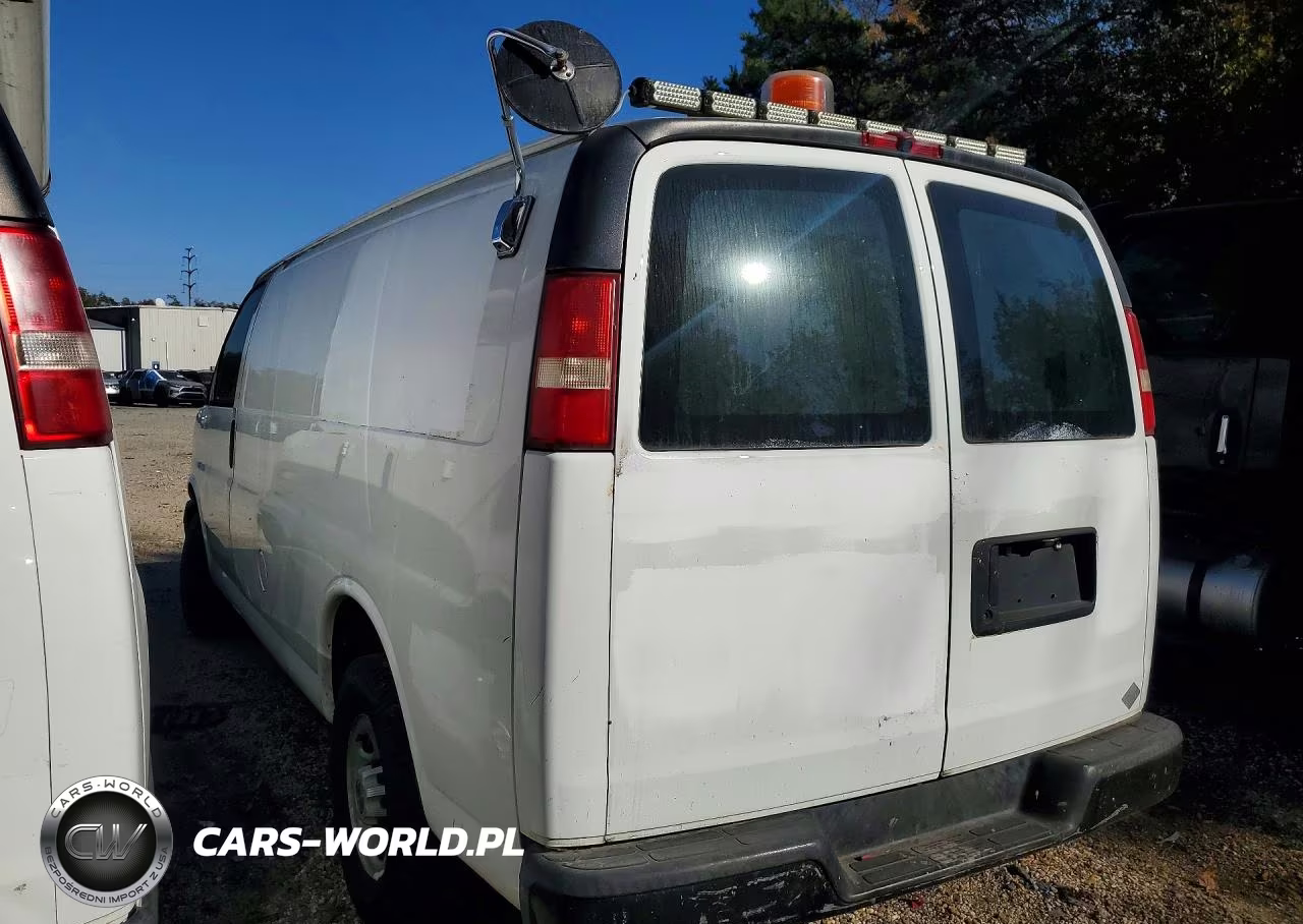 2009 Chevrolet Express 2500 Delivery Van VIN:1GCGG25C491139922 - 2