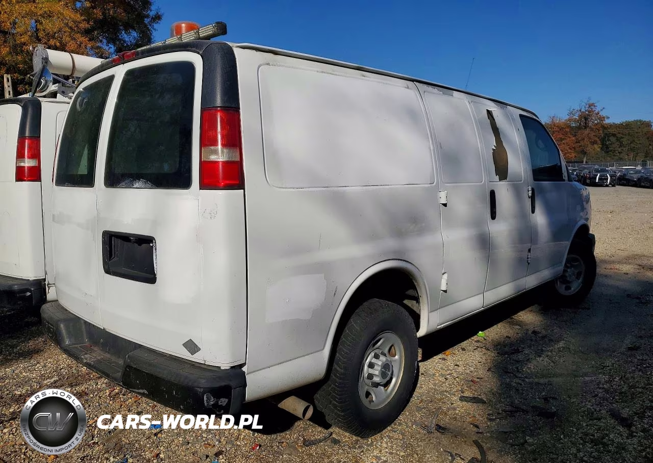 2009 Chevrolet Express 2500 Delivery Van VIN:1GCGG25C491139922 - 3