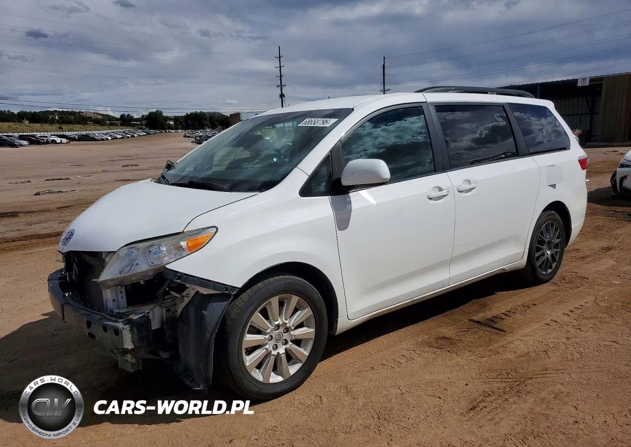 2015 Toyota Sienna Le VIN:5TDJK3DC7FS126172 - 1