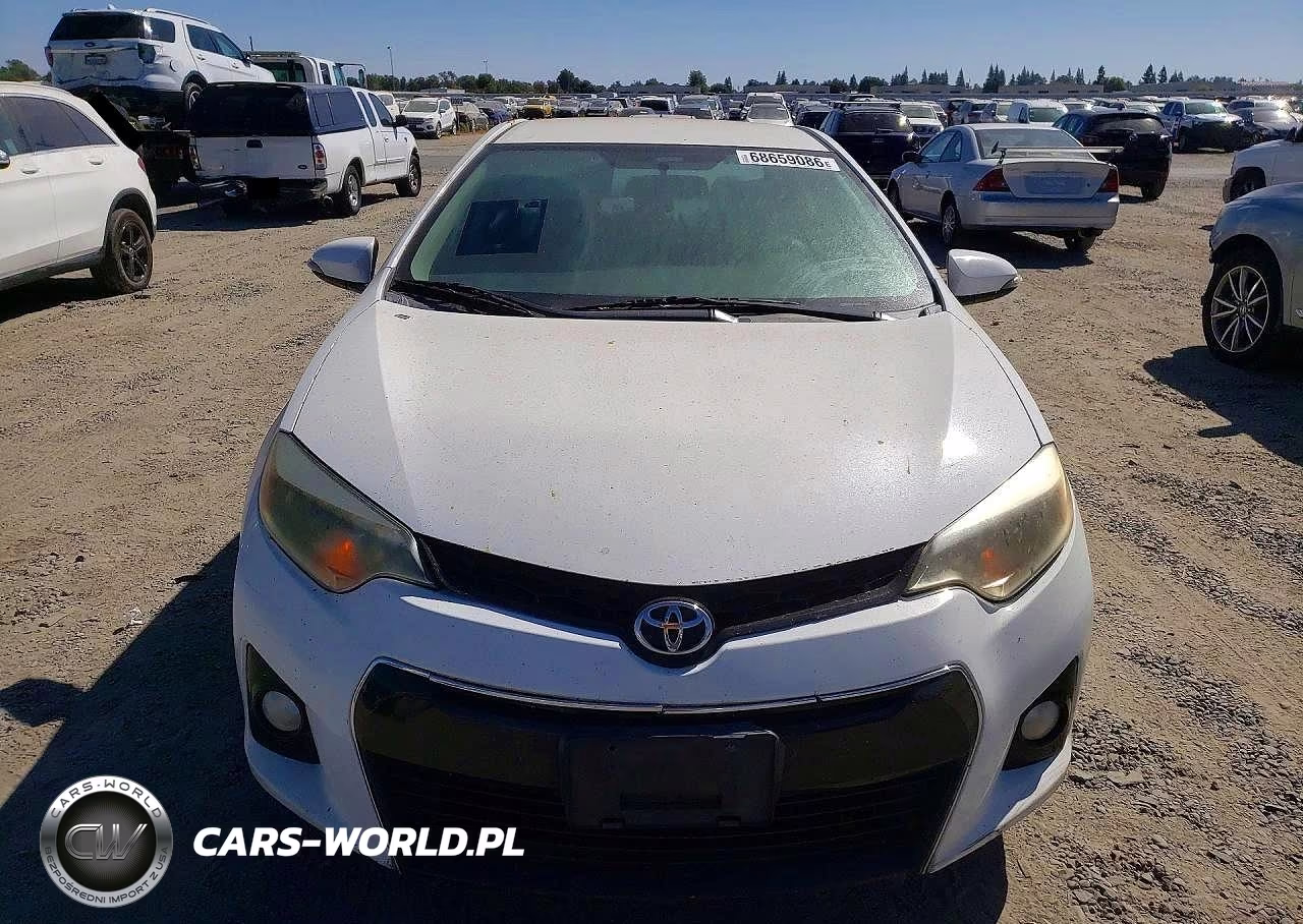 2014 Toyota Corolla S Plus VIN:5YFBURHE9EP064875 - 5