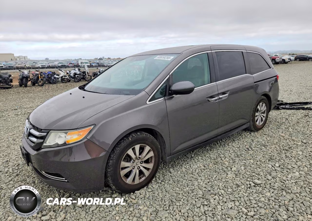 2015 Honda Odyssey Exl VIN:5FNRL5H61FB109758 - 1