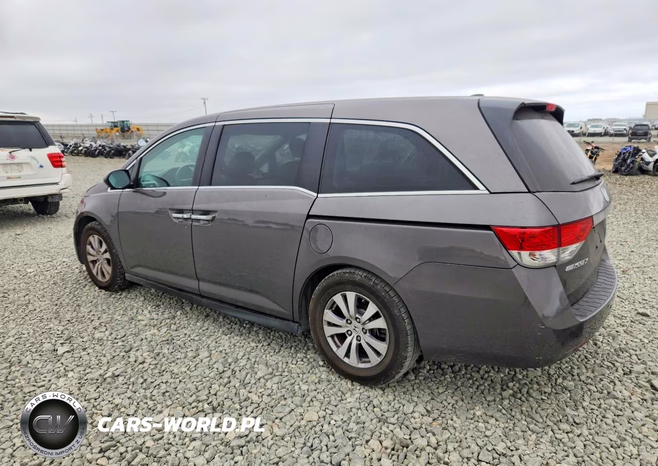 2015 Honda Odyssey Exl VIN:5FNRL5H61FB109758 - 2