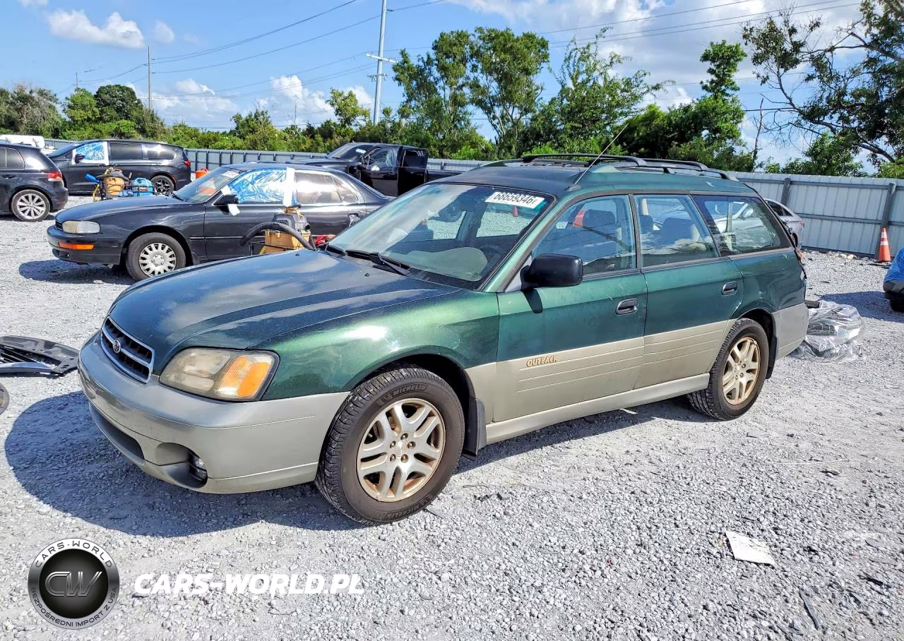 2000 Subaru Legacy Outback VIN:4S3BH6656Y7617400 - 1