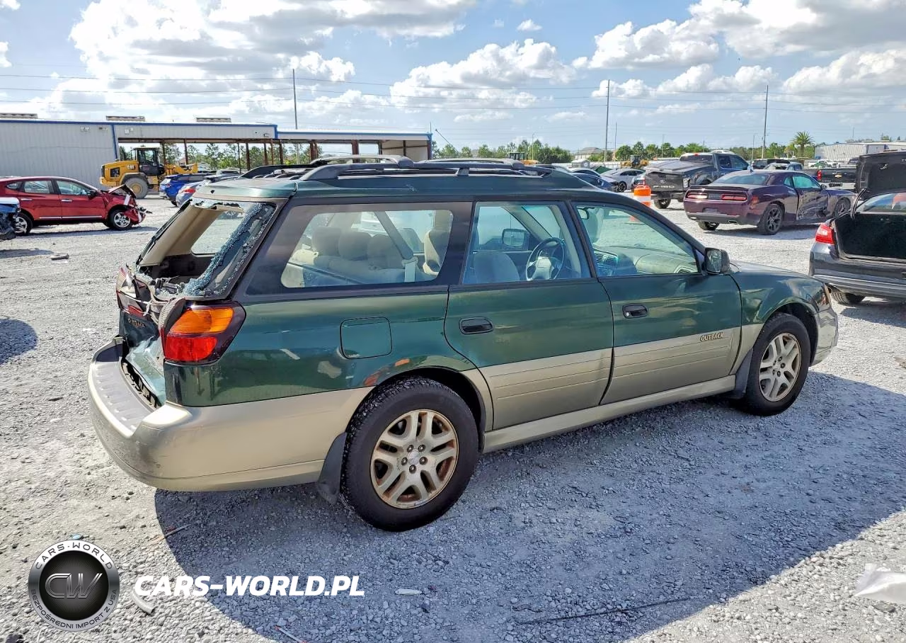 2000 Subaru Legacy Outback VIN:4S3BH6656Y7617400 - 3