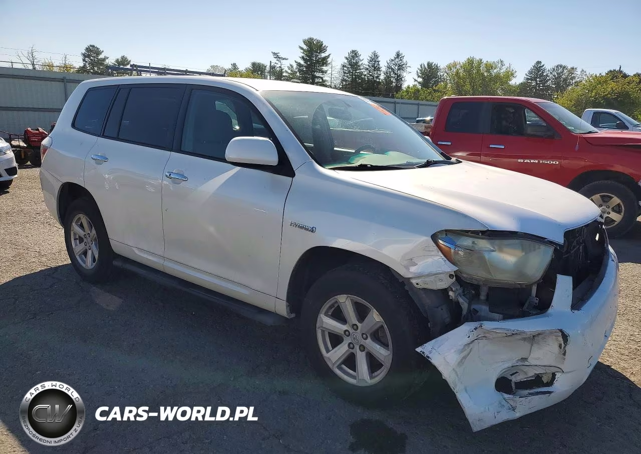2009 Toyota Highlander Hybrid VIN:JTEEW41A292035056 - 4