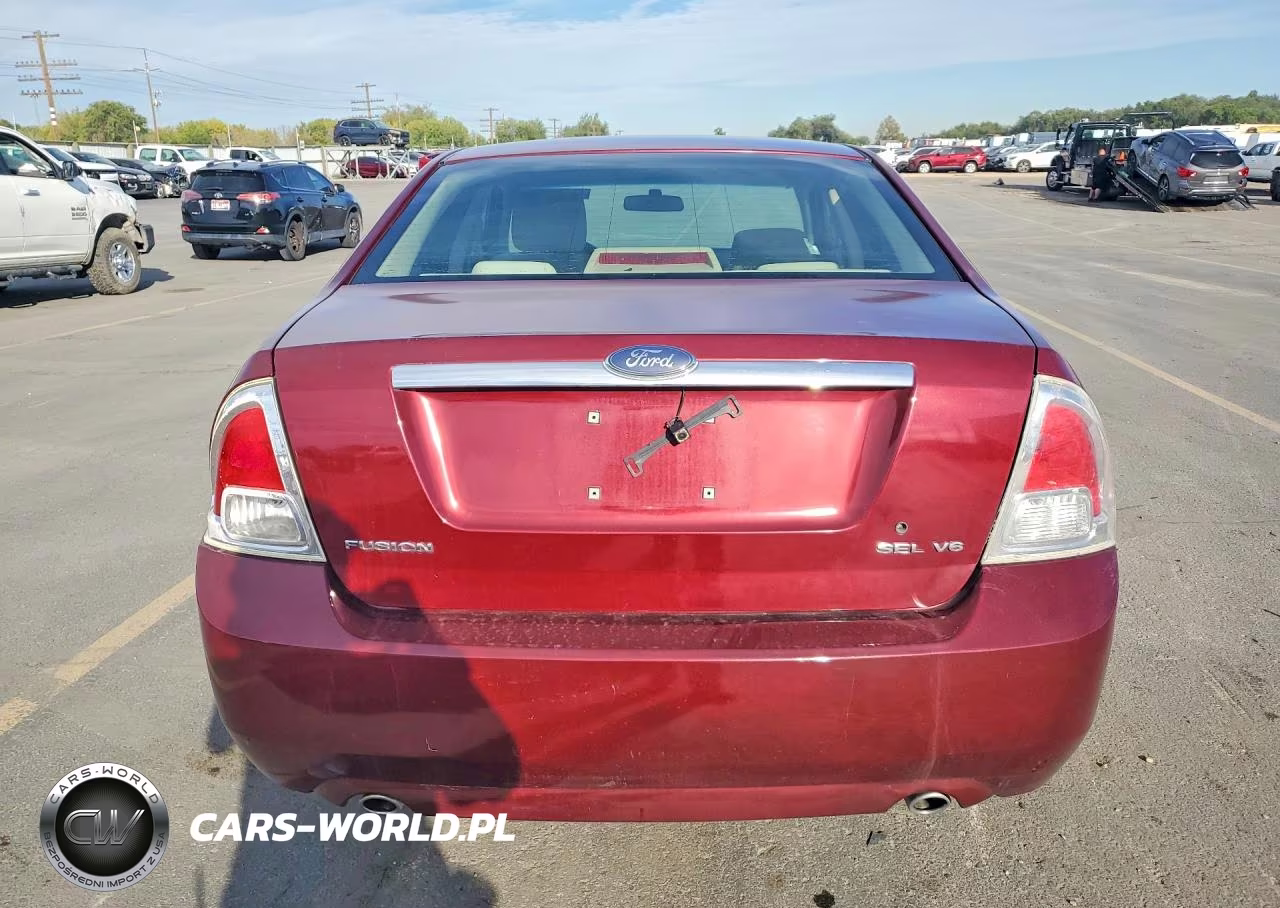 2006 Ford Fusion Sel VIN:3FAFP08196R214826 - 6