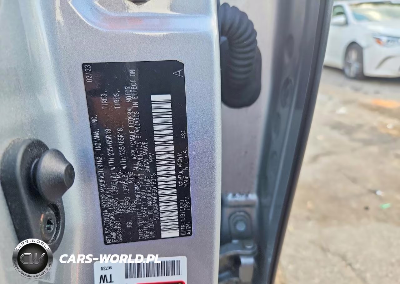 2023 Toyota Highlander Hybrid Xle VIN:5TDKARAH0PS018049 - 12