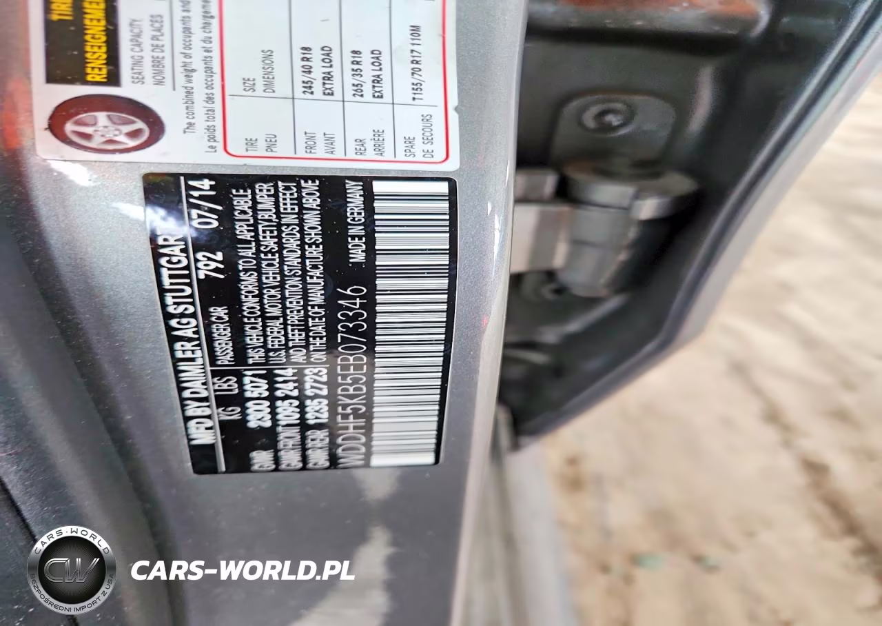 2014 Mercedes-Benz E 350 VIN:WDDHF5KB5EB073346 - 12