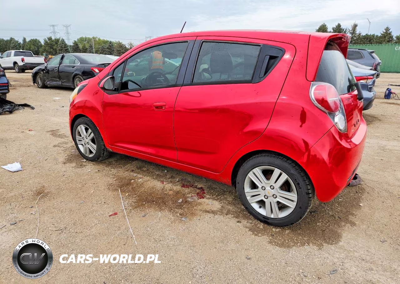 2013 Chevrolet Spark 1Lt VIN:KL8CD6S90DC501838 - 2