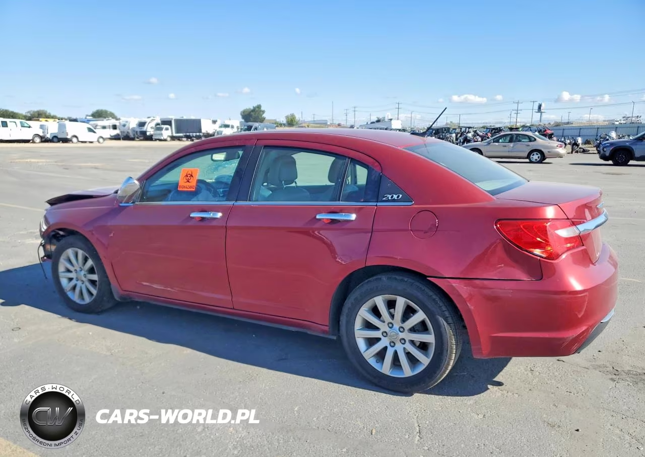 2013 Chrysler 200 Limited VIN:1C3CCBCG2DN503762 - 2