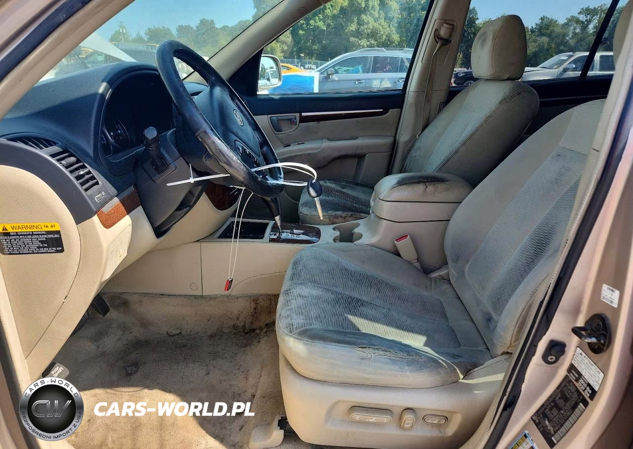 2007 Hyundai Santa Fe Se VIN:5NMSH13E87H010820 - 7