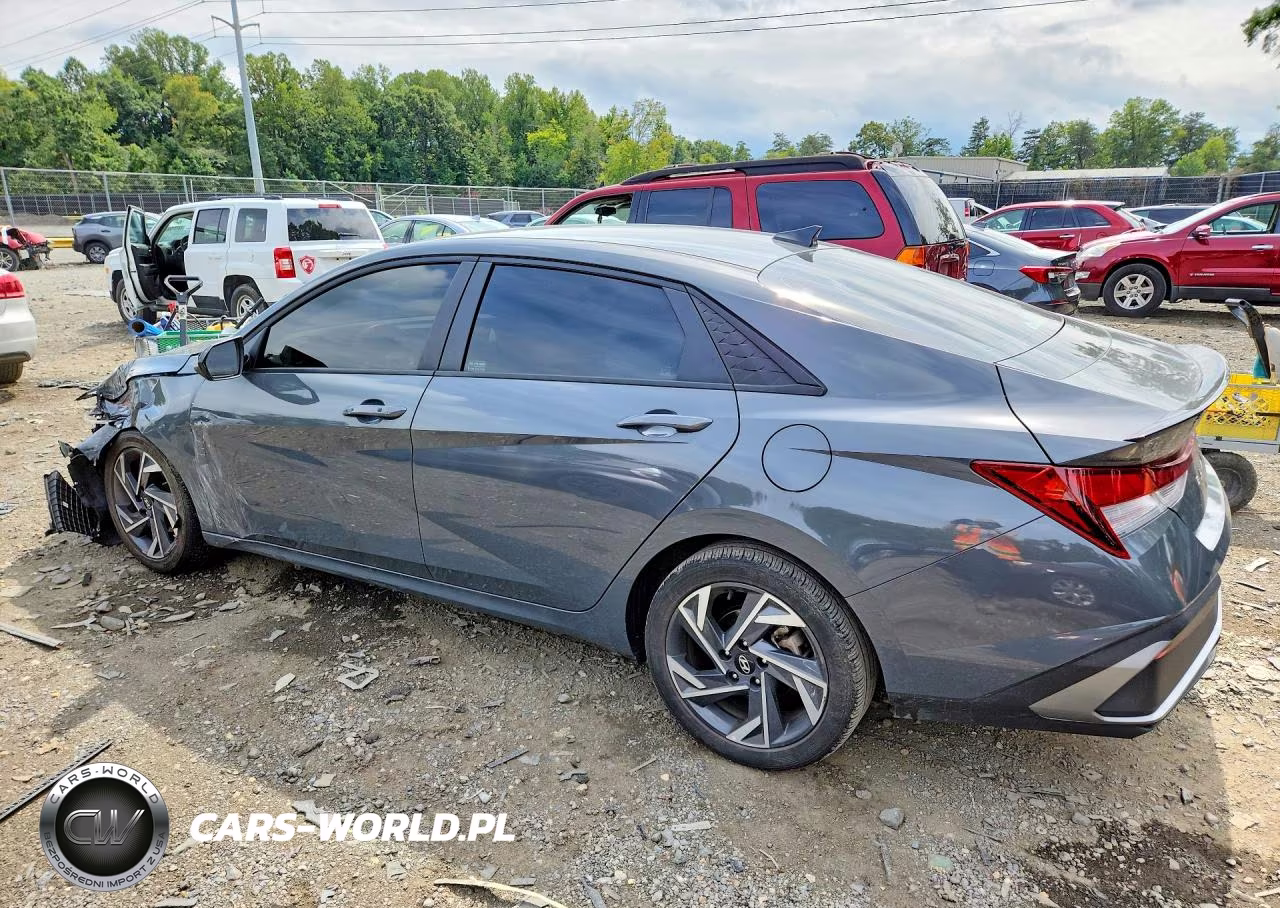 2025 Hyundai Elantra Sel Sport VIN:KMHLM4DG9SU039967 - 2