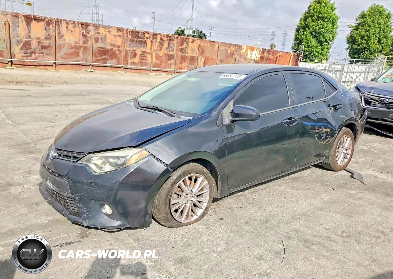 2015 Toyota Corolla Le Plus VIN:2T1BURHEXFC352101 - 1