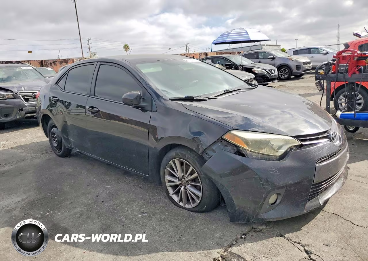 2015 Toyota Corolla Le Plus VIN:2T1BURHEXFC352101 - 4