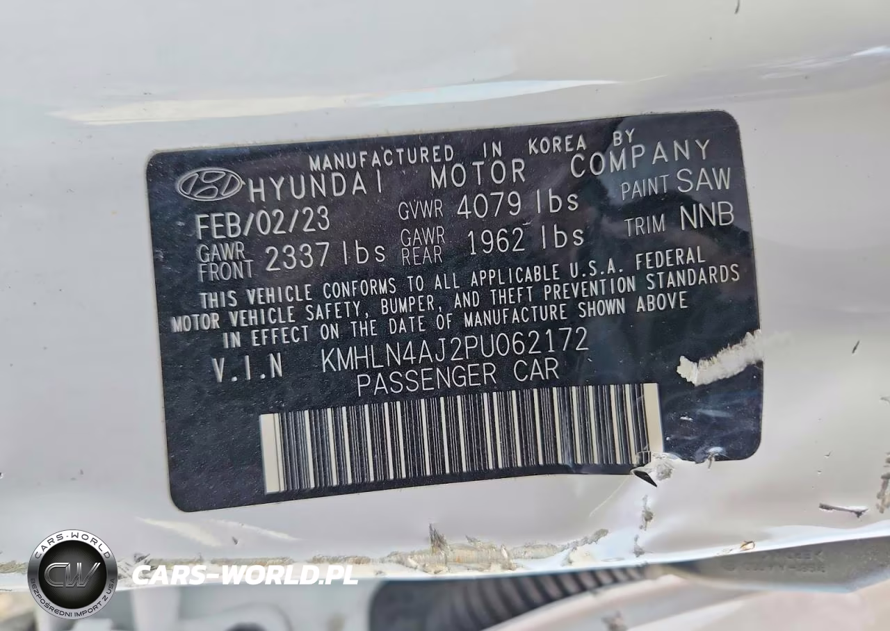 2023 Hyundai Elantra Limited VIN:KMHLN4AJ2PU062172 - 13