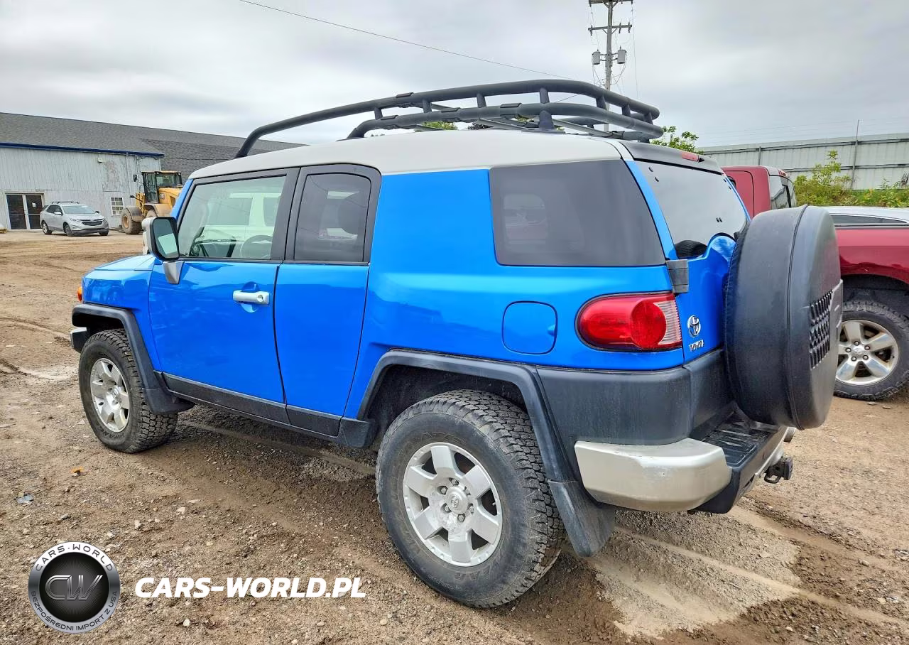 2007 Toyota Fj Cruiser Base VIN:JTEBU11F170014453 - 2