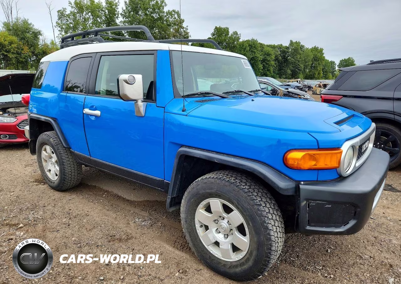 2007 Toyota Fj Cruiser Base VIN:JTEBU11F170014453 - 4