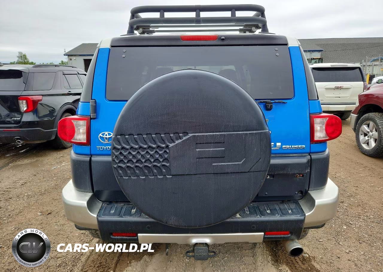 2007 Toyota Fj Cruiser Base VIN:JTEBU11F170014453 - 6