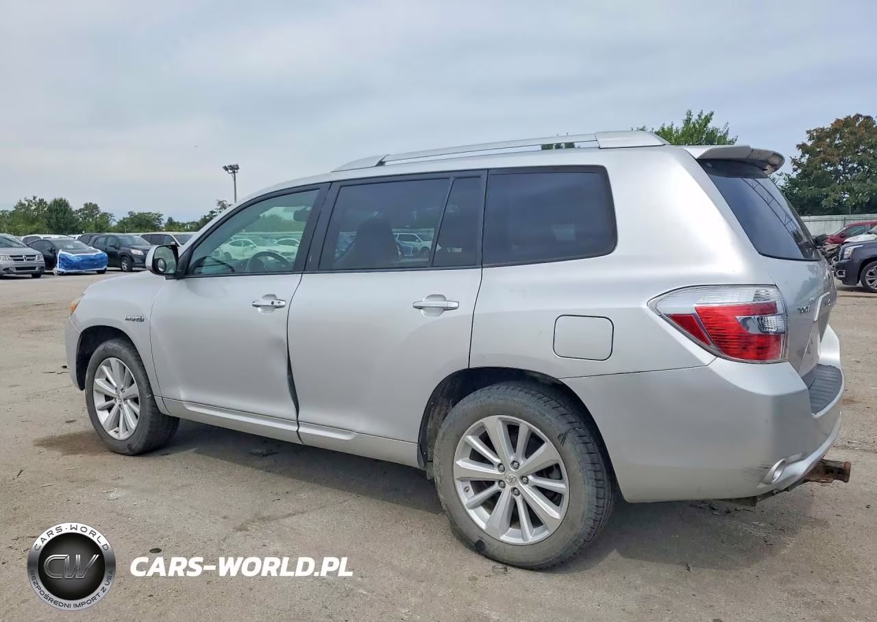 2009 Toyota Highlander Hybrid Limited VIN:JTEEW44A192032824 - 2