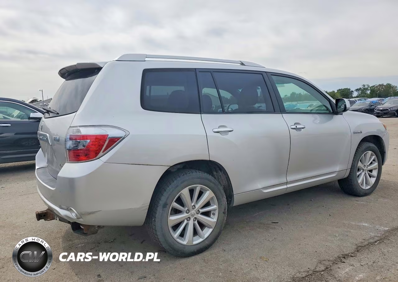 2009 Toyota Highlander Hybrid Limited VIN:JTEEW44A192032824 - 3