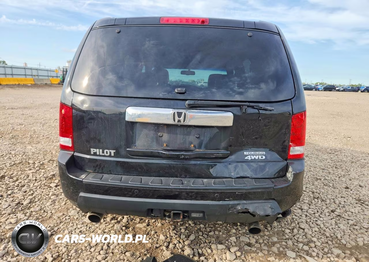 2011 Honda Pilot Touring VIN:5FNYF4H95BB004626 - 6