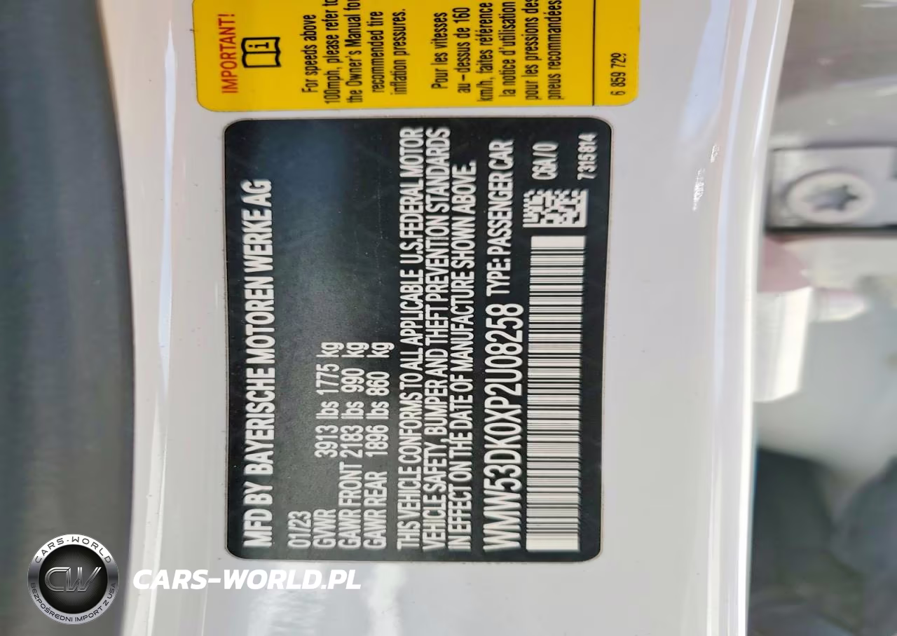 2023 Mini Cooper S VIN:WMW53DK0XP2U08258 - 13