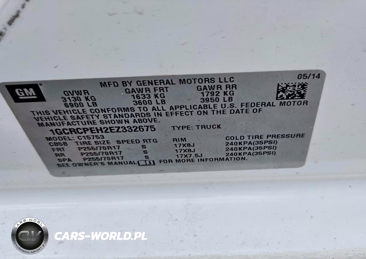 2014 Chevrolet Silverado C1500 VIN:1GCRCPEH2EZ332675 - 13