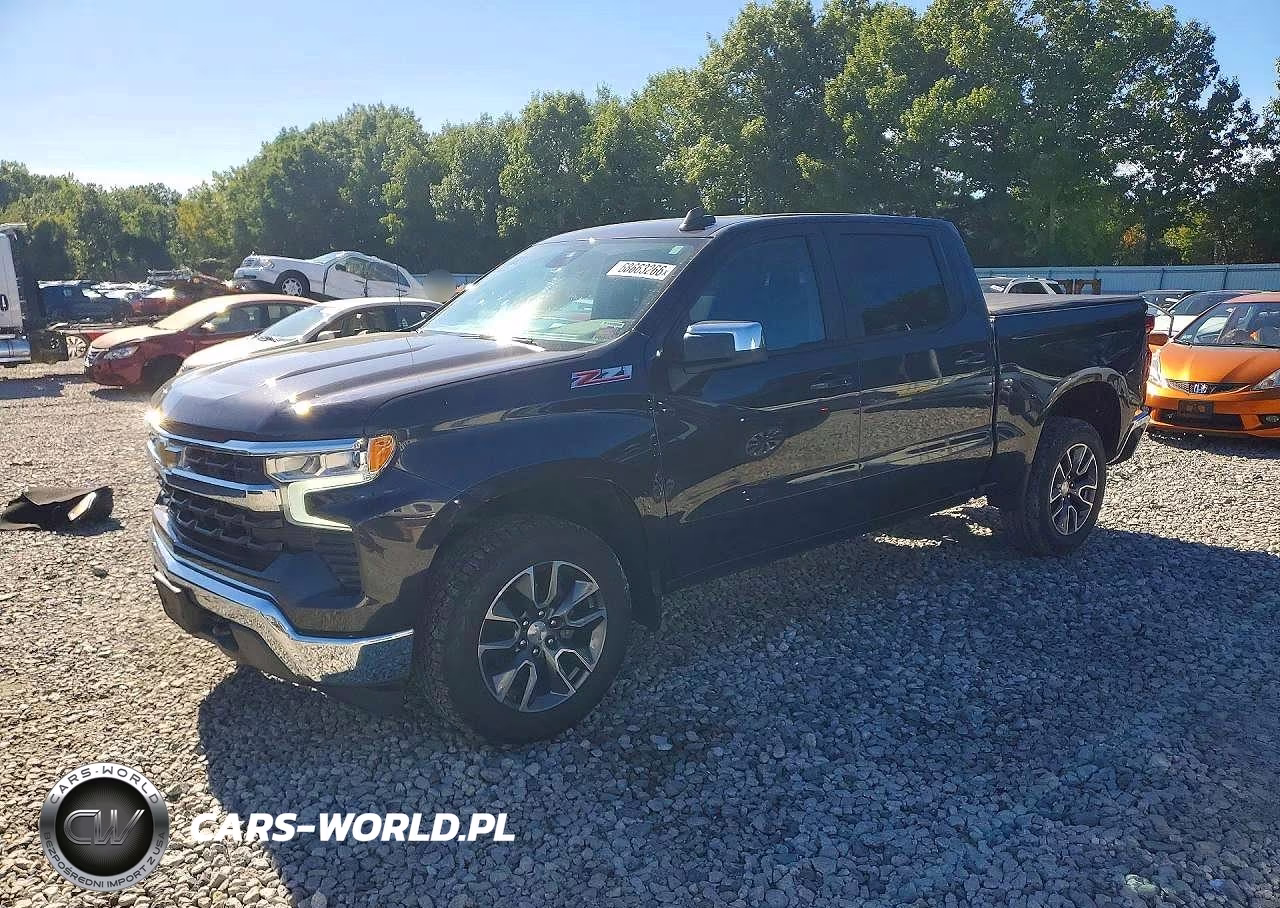 2022 Chevrolet Silverado K1500 Lt VIN:3GCUDDED7NG621022 - 1