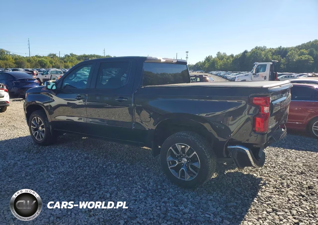 2022 Chevrolet Silverado K1500 Lt VIN:3GCUDDED7NG621022 - 2