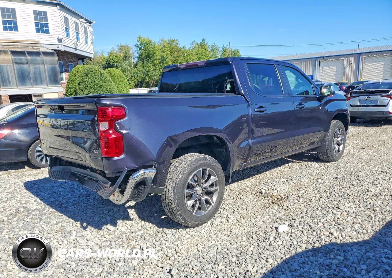 2022 Chevrolet Silverado K1500 Lt VIN:3GCUDDED7NG621022 - 3
