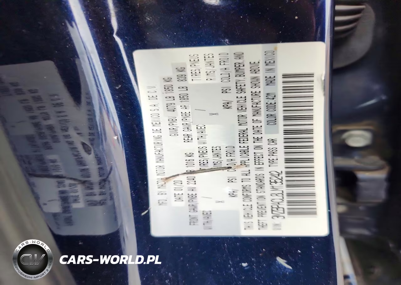 2020 Mazda 3 Select VIN:3MZBPACL8LM135242 - 12