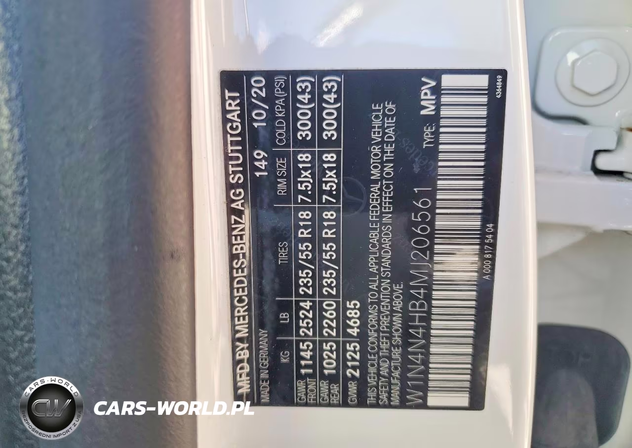 2021 Mercedes-Benz Gla 250 4Matic VIN:W1N4N4HB4MJ206561 - 12