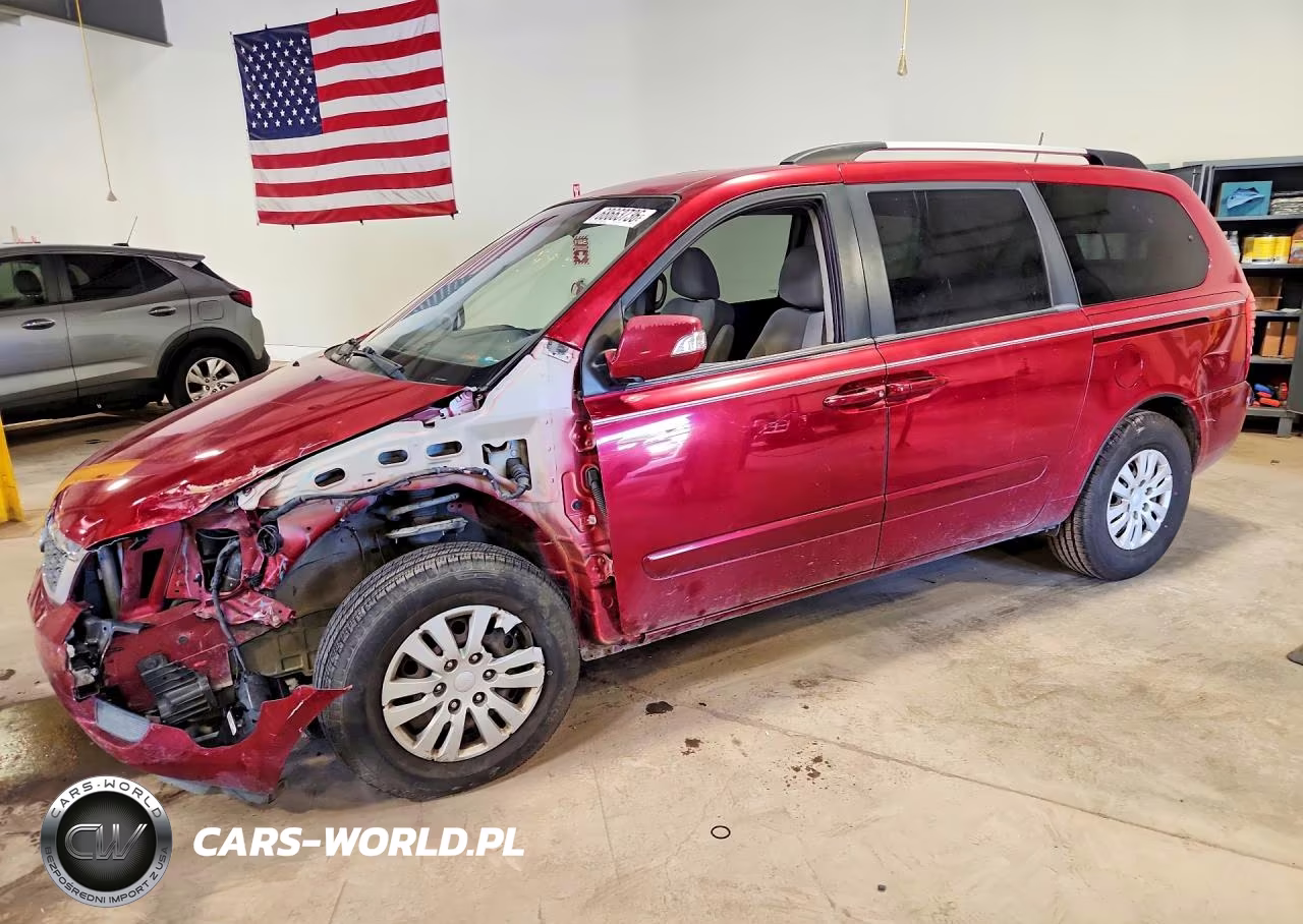 2011 Kia Sedona Lx VIN:KNDMG4C73B6396101 - 1