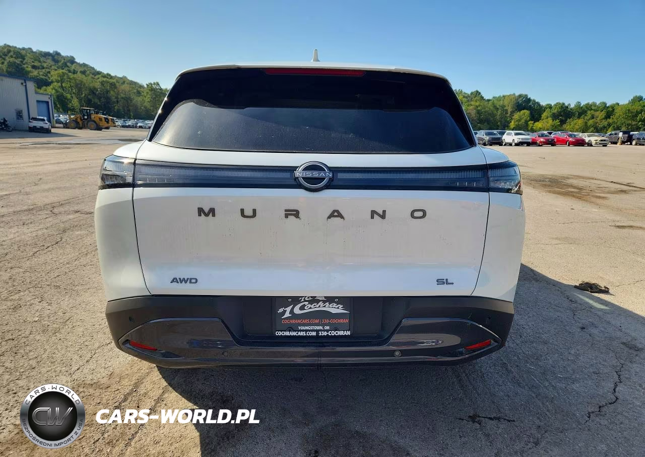 2025 Nissan Murano Sl VIN:5N1AZ3CS4SC131051 - 6