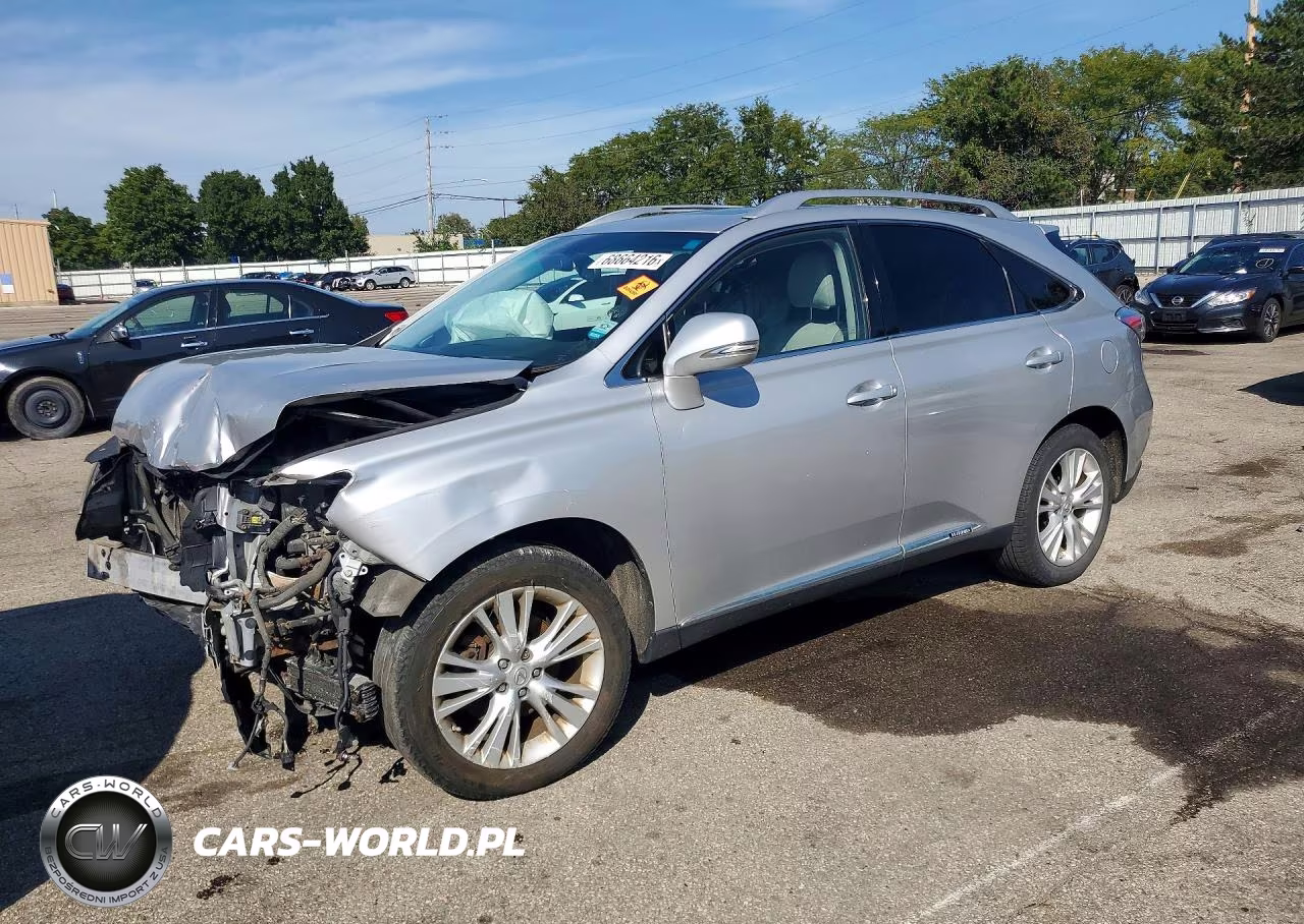 2010 Lexus Rx 450H VIN:JTJBC1BA8A2011780 - 1