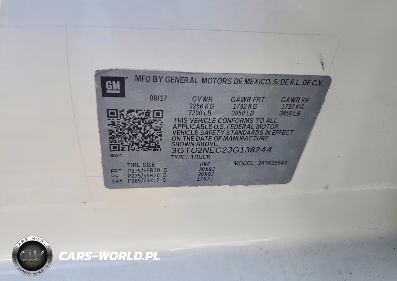 2018 GMC Sierra 1500 Slt VIN:3GTU2NEC2JG138244 - 12