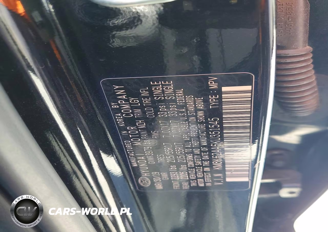 2019 Hyundai Kona Sel VIN:KM8K62AA6KU351545 - 14