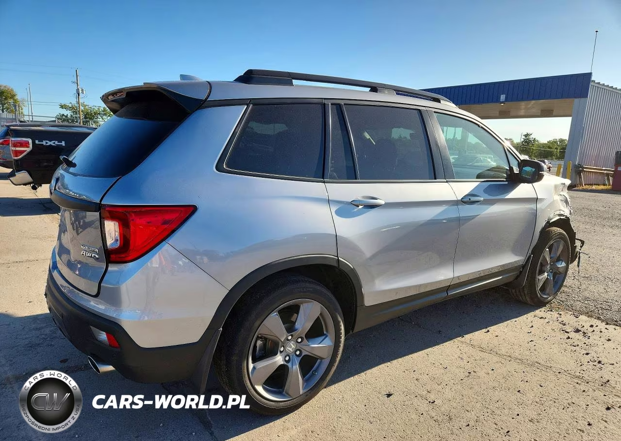 2021 Honda Passport Touring VIN:5FNYF8H98MB023214 - 3