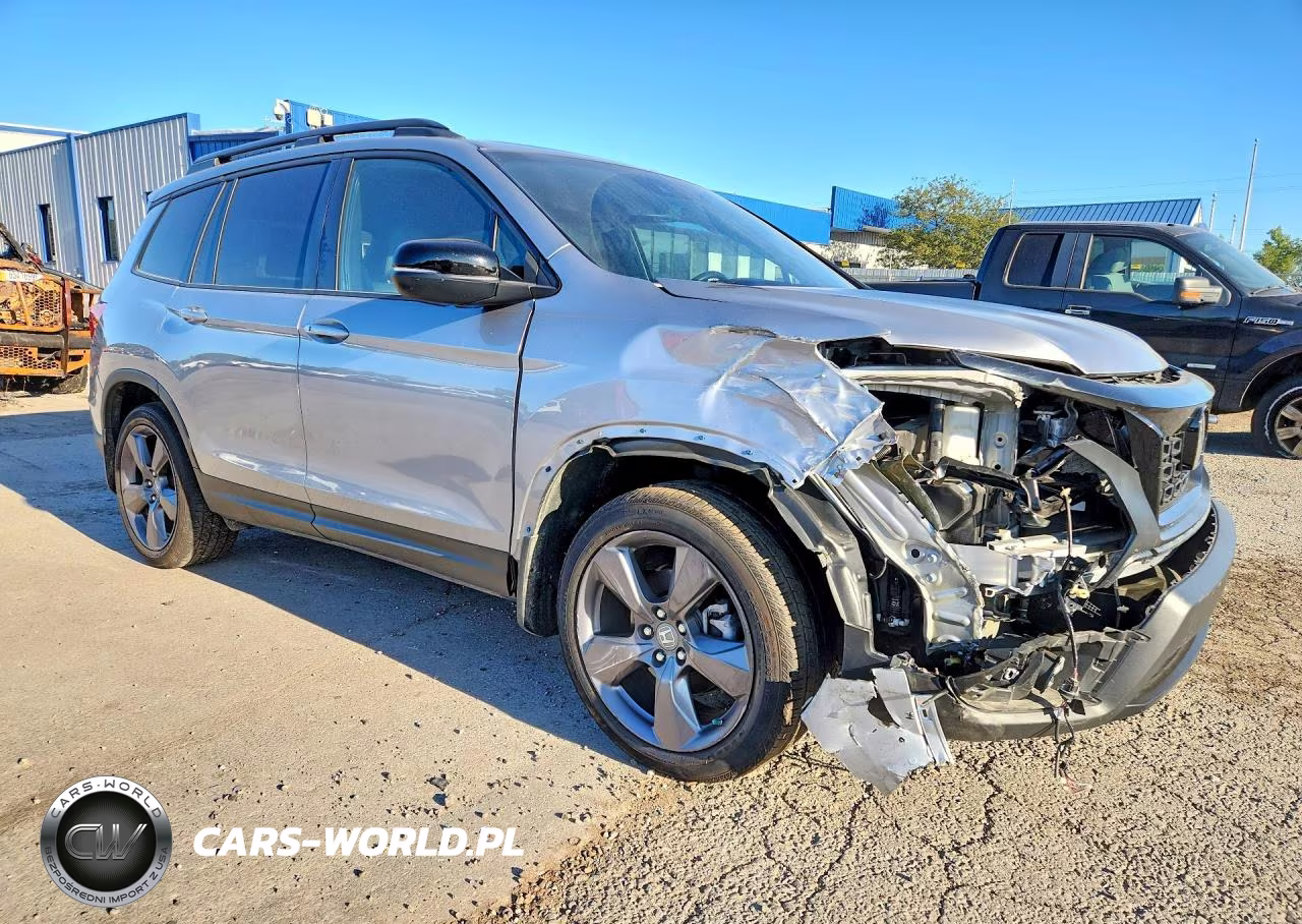 2021 Honda Passport Touring VIN:5FNYF8H98MB023214 - 4