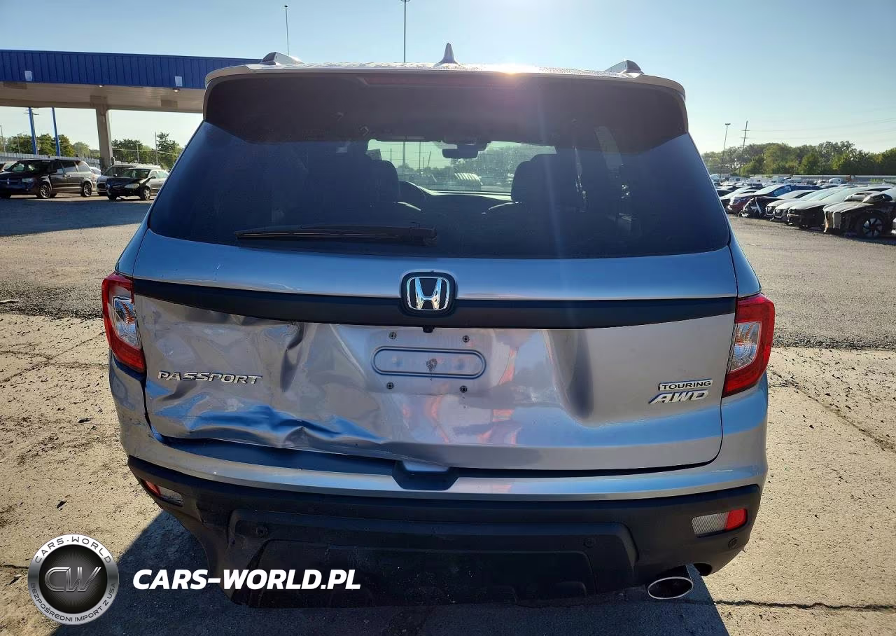 2021 Honda Passport Touring VIN:5FNYF8H98MB023214 - 6