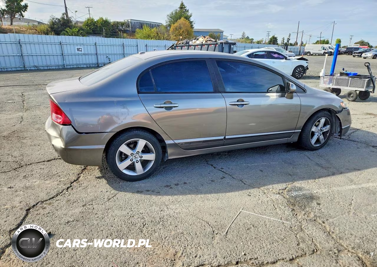 2008 Honda Civic Ex VIN:1HGFA168X8L072880 - 3