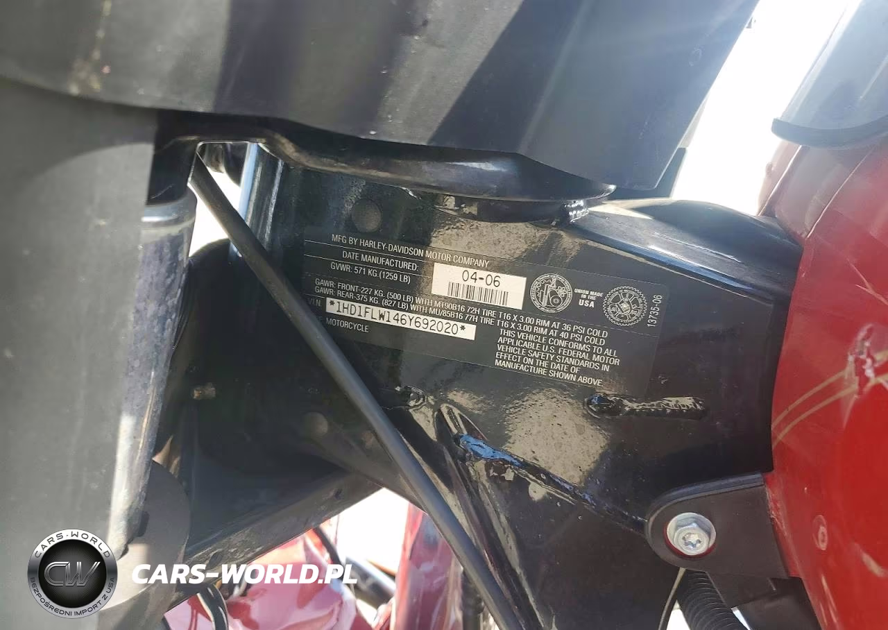 2006 Harley-Davidson Flhtcui Shrine VIN:1HD1FLW146Y692020 - 10